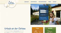 Desktop Screenshot of ostseegaestehaus.de